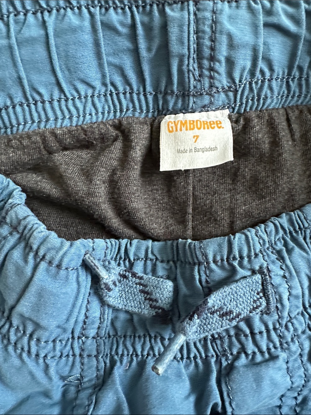Gymboree Light Blue Elastic Waist Pull-On Pants - Picture 3 of 4